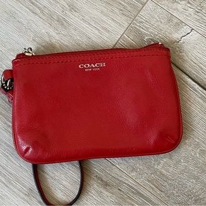 Coach wristlet Orange